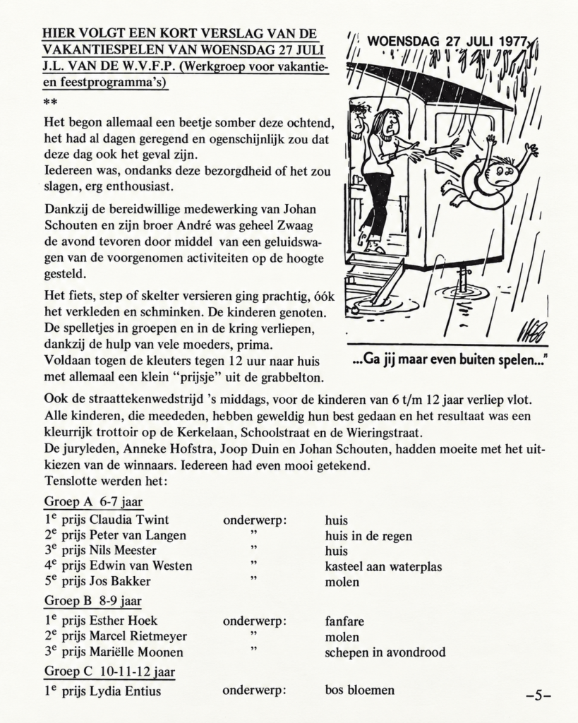 20 augustus 1977 - Samenspel