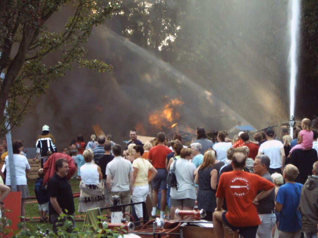 Geen grote brandstapel meer