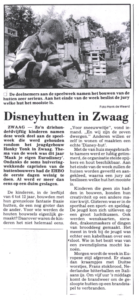 Disneyhutten in Zwaag